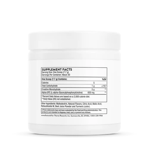 Creatine + Alpha GPC